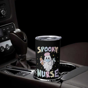 Halloween Nurse Tumbler Cup Spooky Nurse Ghost Nursing Halloween TB10 Print Your Wear