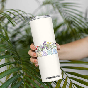 Nana Grandma Gift Skinny Tumbler Grandma's Garden Mother's Day For Grandma Mimi TB10 Print Your Wear