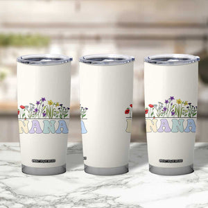 Nana Grandma Gift Tumbler Cup Grandma's Garden Mother's Day For Grandma Mimi TB10 Print Your Wear