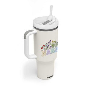 Nana Grandma Gift Tumbler With Handle Grandma's Garden Mother's Day For Grandma Mimi TB10 Print Your Wear