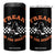 Funny Halloween Ghost 4 in 1 Can Cooler Tumbler Freak in the Sheets Spooky Vibes TB10 One Size: 16 oz Black Print Your Wear