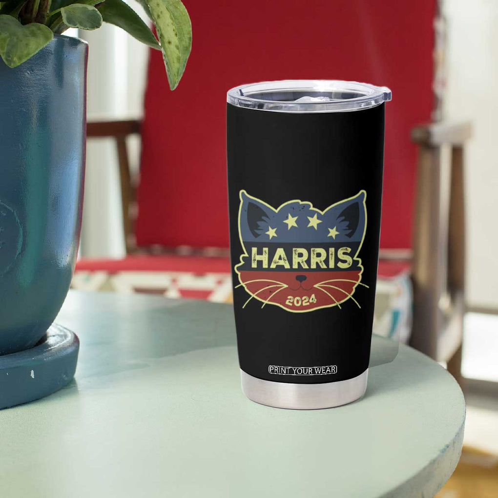 Kamala Harris 2024 Election Tumbler Cup This Cat Lady Vote Kamala Madam President Funny Cat TB10 Print Your Wear