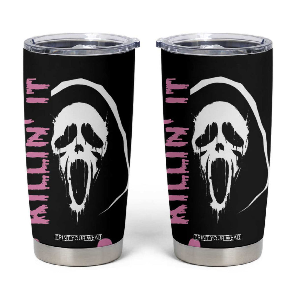 Halloween Decoration Horror Gift Tumbler Cup Scary Movies Iced Coffee TB10 Black Print Your Wear