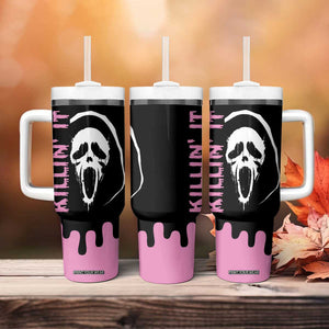 Halloween Decoration Horror Gift Tumbler With Handle Scary Movies Iced Coffee TB10 Print Your Wear