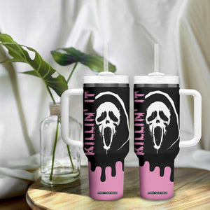 Halloween Decoration Horror Gift Tumbler With Handle Scary Movies Iced Coffee TB10 Print Your Wear