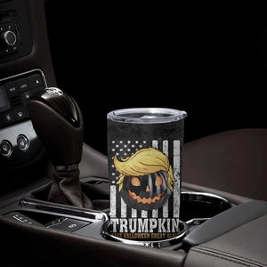 Halloween Trumpkin Tumbler Cup President Donald Trump 2024 Make Halloween Great Again US Flag TB10 Print Your Wear