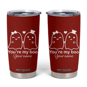 Personalized Gift For Her Tumbler Cup You're My Boo Halloween Christmas Valentines Birthday Gifts TB10 Red Print Your Wear