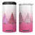 Pink Christmas 4 in 1 Can Cooler Tumbler Xmas Trees Pinkmas Gift For Her TB10 One Size: 16 oz Pink Ombre Print Your Wear