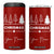 Personalized Christmas 4 in 1 Can Cooler Tumbler Custom Name Xmas Tree Gifts for Mom Her Coworkers TB10 One Size: 16 oz Red Print Your Wear