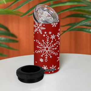 Personalized Christmas 4 in 1 Can Cooler Tumbler Custom Name Xmas Gifts for Mom Her Coworkers TB10 Print Your Wear