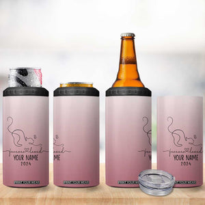 Personalized Cat Memorial 4 in 1 Can Cooler Tumbler Custom Name Cat Loss Gift TB10 Print Your Wear