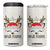 Personalized Christmas 4 in 1 Can Cooler Tumbler Custom Name Xmas Gift For Kids Boys Family Matching Set Reindeer TB10 One Size: 16 oz Cream Print Your Wear