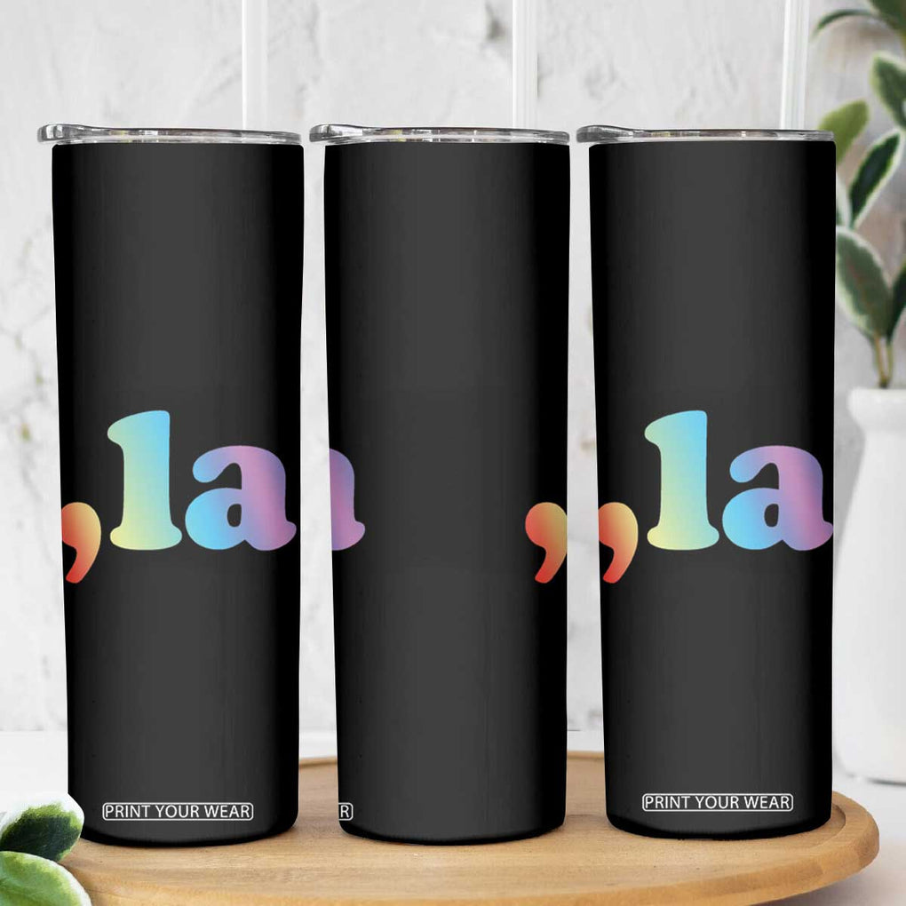 Comma La Skinny Tumbler Madam President Kamala Harris 2024 TB10 Print Your Wear