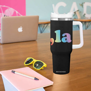 Comma La Tumbler With Handle Madam President Kamala Harris 2024 TB10 Print Your Wear