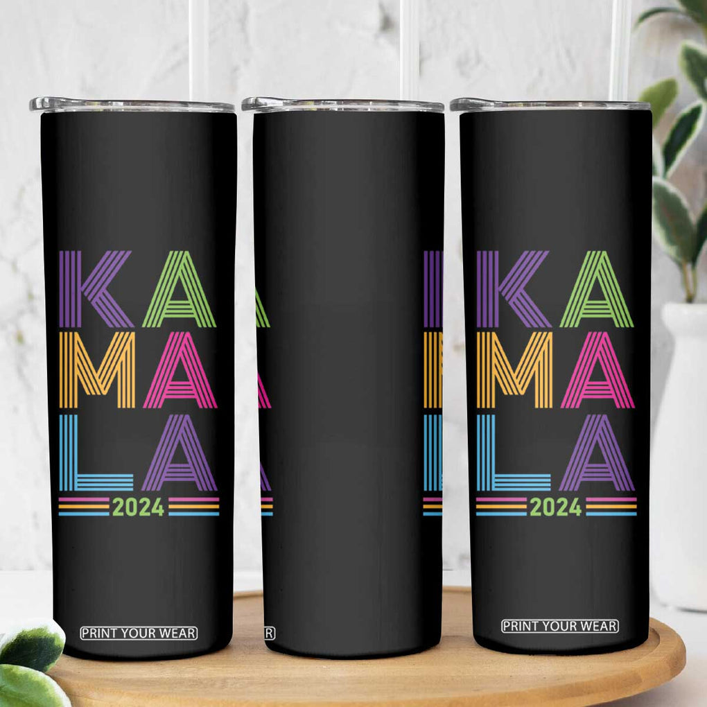 Harris 2024 President Election '24 Skinny Tumbler Fans Of Kamala TB10 Print Your Wear