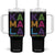 Harris 2024 President Election '24 Tumbler With Handle Fans Of Kamala TB10 One Size: 40 oz Black Print Your Wear