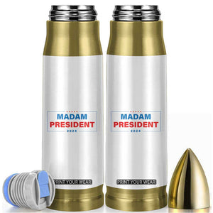 Vote 2024 President Kamala Harris for President 2024 Bullet Tumbler TB10 White Print Your Wear