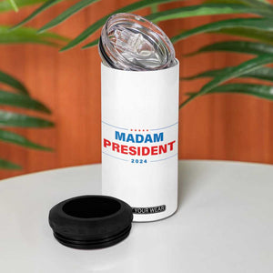 Harris 2024 4 in 1 Can Cooler Tumbler Madam President Fans Of Kamala TB10 Print Your Wear