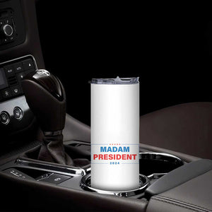 Harris 2024 Skinny Tumbler Madam President Fans Of Kamala TB10 Print Your Wear