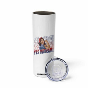 Harris 2024 Skinny Tumbler Yes We Kam Kamala Madam President TB10 Print Your Wear