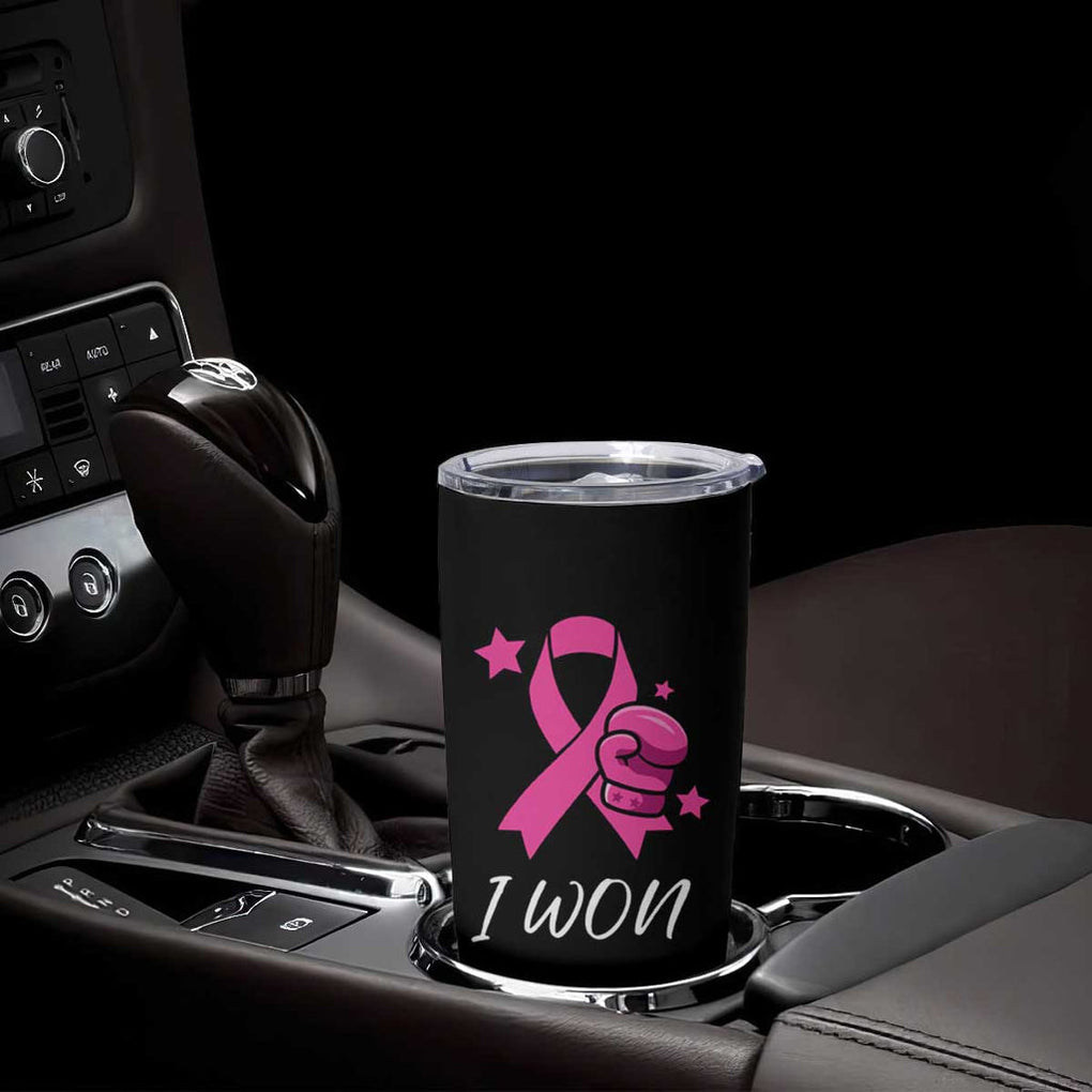 Breast Cancer Awareness Tumbler Cup Pink Ribbon Support The Fighters TB10 Print Your Wear