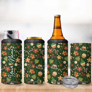 Personalized Christmas 4 in 1 Can Cooler Tumbler Custom Name Car Cup Holder Xmas Gifts TB10 Print Your Wear