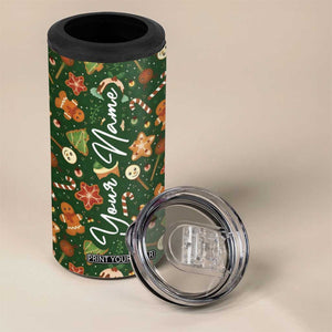 Personalized Christmas 4 in 1 Can Cooler Tumbler Custom Name Car Cup Holder Xmas Gifts TB10 Print Your Wear