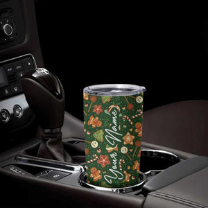 Personalized Christmas Tumbler Cup Custom Name Car Cup Holder Xmas Gifts TB10 Print Your Wear