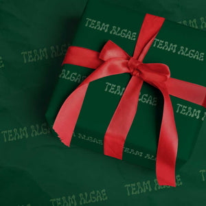 Team Algae Wrapping Paper Roll Political Satire Lincoln Reflecting Pool Midterm TS11 Green Print Your Wear