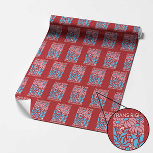Trans Rights Wrapping Paper Roll Protect Trans Social Justice LGBT TS10 Red Print Your Wear