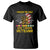 Vietnam Veteran T Shirt US Flag & Combat Boots Patriotic Design TS01 Black Print Your Wear