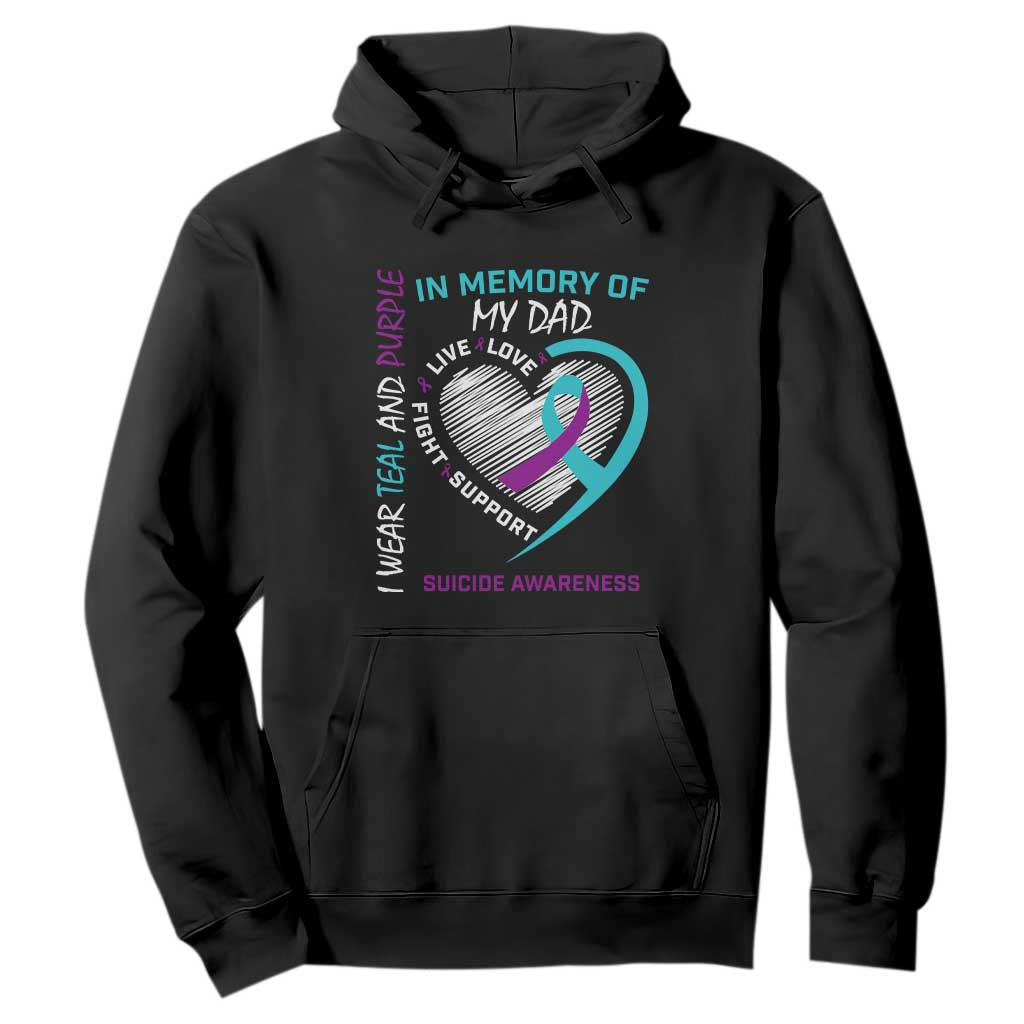 In Memory of My Son Hoodie Suicide Awareness & Prevention - Loss of Child Tribute TS01 Black Print Your Wear