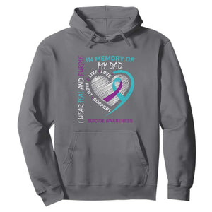 In Memory of My Son Hoodie Suicide Awareness & Prevention - Loss of Child Tribute TS01 Charcoal Print Your Wear