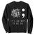 Suicide Prevention Awareness Sweatshirt It's Ok to Not Be Ok You Matter Message TS01 Black Print Your Wear