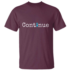 Mental Health & Suicide Prevention T Shirt Semicolon Awareness Design TS01 Maroon Print Your Wear