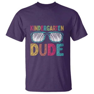 Kindergarten Dude T Shirt Funny First Day Back to School Student TS01 Purple Print Your Wear