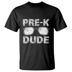 First Day of Preschool T Shirt Pre-K Dude, Back to School Gift TS01 Black Print Your Wear