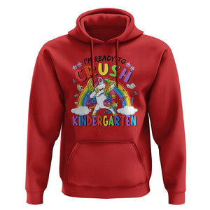 Kids Girl Crush Kindergarten Hoodie First Day Back to School TS01 Red Print Your Wear