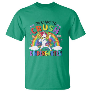 Kids Girl Crush Kindergarten T Shirt First Day Back to School TS01 Irish Green Print Your Wear