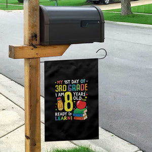 Hello 3rd Grade Garden Flag Boys and Girls First Day Back to School Gift TS01 Print Your Wear
