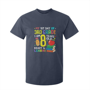 Hello 3rd Grade T Shirt For Kid Boys and Girls First Day Back to School Gift TS01 Navy Print Your Wear