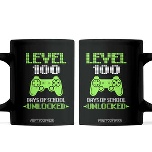 100 Days of School Smarter Coffee Mug Cool 100th Day Celebration Gift TS01 Black Print Your Wear