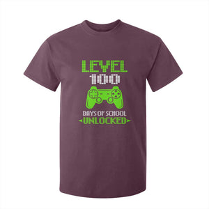 100 Days of School Smarter T Shirt For Kid Cool 100th Day Celebration Gift TS01 Maroon Print Your Wear