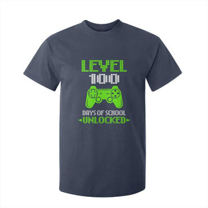 100 Days of School Smarter T Shirt For Kid Cool 100th Day Celebration Gift TS01 Navy Print Your Wear