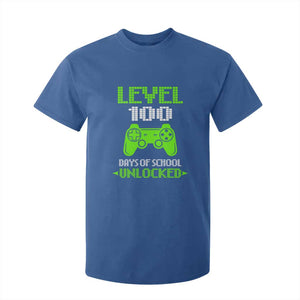 100 Days of School Smarter T Shirt For Kid Cool 100th Day Celebration Gift TS01 Royal Blue Print Your Wear