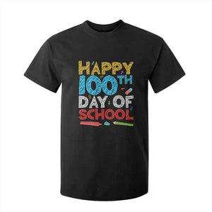 100 Days of School Celebration T Shirt For Kid Happy 100th Day Student Teacher Gift TS01 Black Print Your Wear