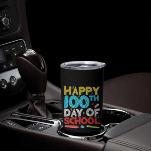 100 Days of School Celebration Tumbler Cup Happy 100th Day Student Teacher Gift TS01 Print Your Wear