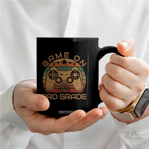 Game On First Day of 3rd Grade Coffee Mug Funny Gamer Back to School Kids Gift TS01 Print Your Wear