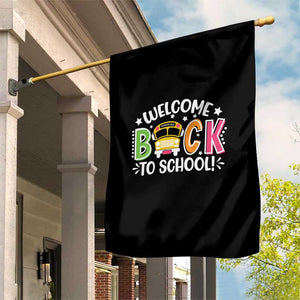 Welcome Back to School Bus Driver Garden Flag First Day for School Gifts TS01 Print Your Wear