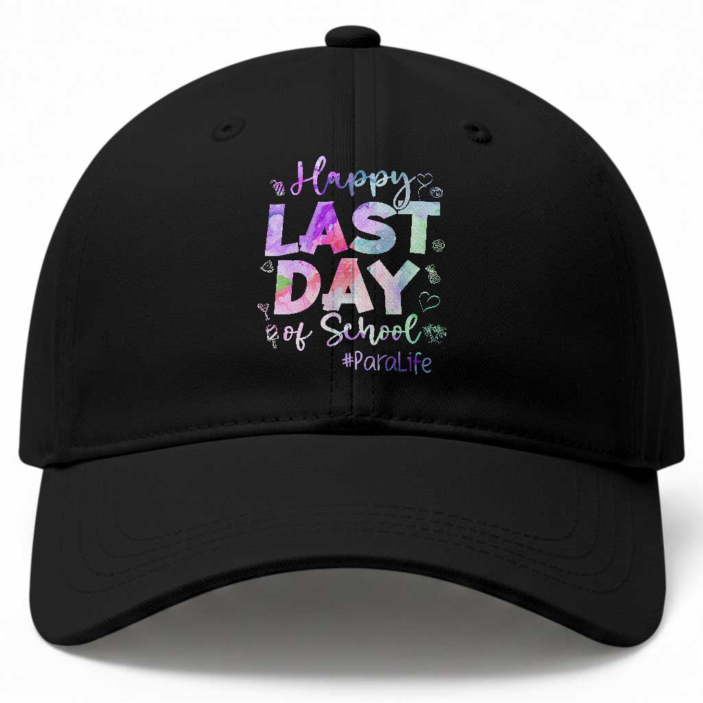Para Life Beach Mode Baseball Cap Funny Last Day of School Summer Vacation Gift TS01 Print Your Wear